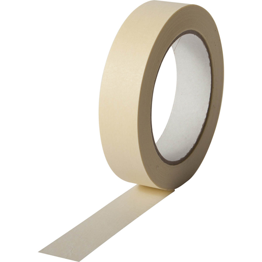 Weißes Papierabdeckband 25 mm x 50 m Weißes Papierabdeckband 25 mm x 50 m