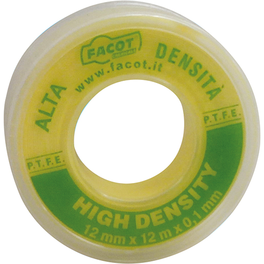 NASTRO PTFE HD GIALLO MM 12X12 M SP 0,1