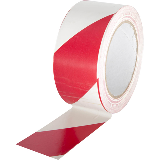 ABGERNZUNGS-BAND WEISS/ROT 50X33