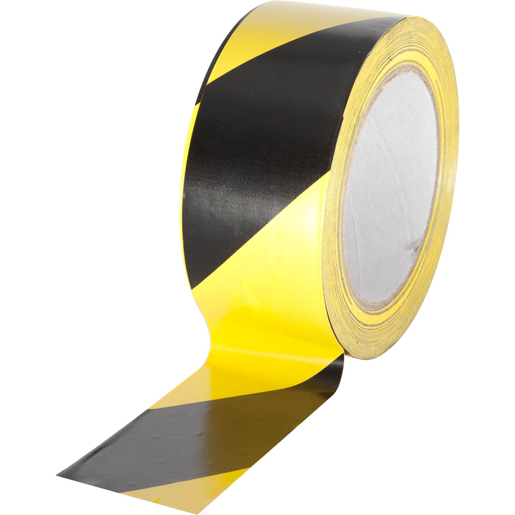 Abgrenzungsklebeband Gelb/Schwarz 50X33