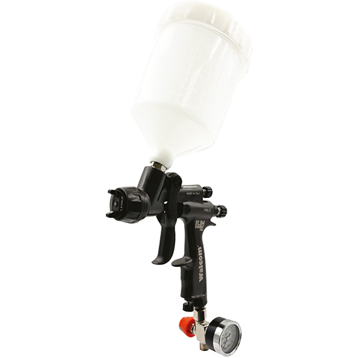 Aerografo con regolatore pressione SLIM KOMBAT PRO HALO