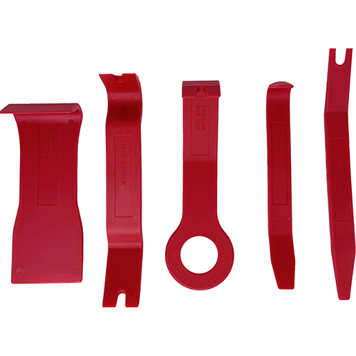 Set de 5 palancas de nylon para desmontaje de piezas en vehículos