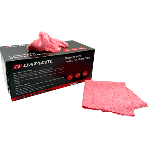 Detalle de Bayeta de microfibra lite roja caja de 40 ud 305