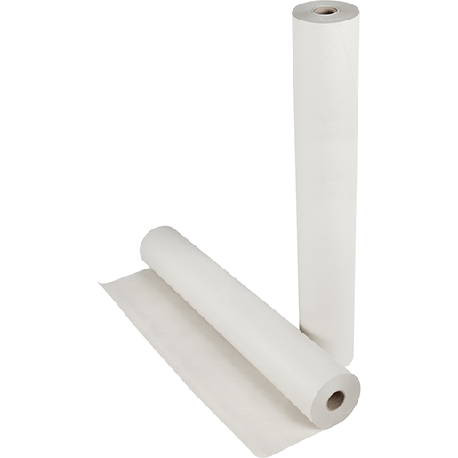 ABDECKPAPIER WEISS+BESCH. 65CM