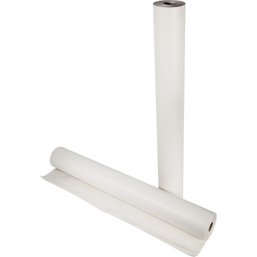 ABDECKPAPIER WEISS+BESCH. 100CM