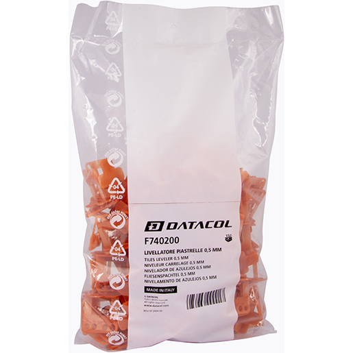 LIVELLATORE PIASTRELLE 0,5 MM 150PZ Imballo di LIVELLATORE PIASTRELLE 0,5 MM 150PZ 400