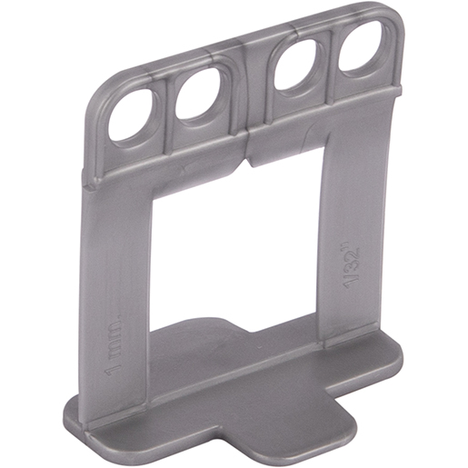 Fliesen-Nivellierer im Maxi-Format 1 mm