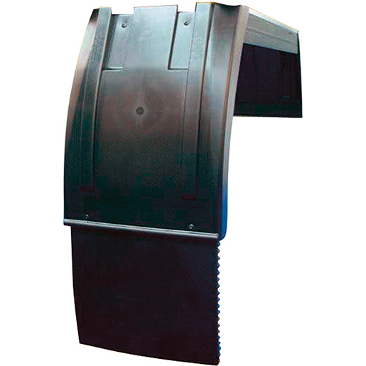 Kurzkotflügel mit bereits montierten Spritzschutzblechen Typ LAMBERET