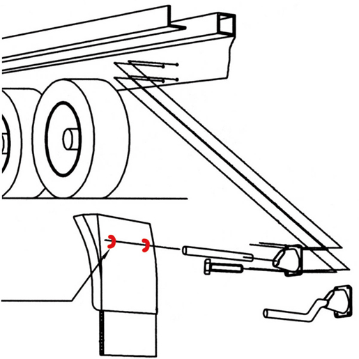 Utilisation de BANDE LATERALE LONGUEUR 4 M 505