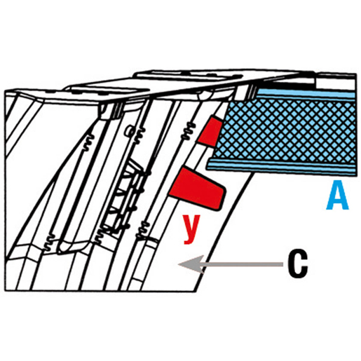Utilisation de BANDE LATERALE LONGUEUR 4 M 510