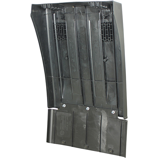 Dettaglio di Curva parafango dritta con supporti regolabili e paraspruzzi 217 mm 300
