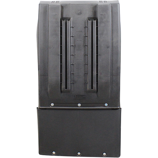 Curva parafango dritta con supporti regolabili e antispray 310 mm
