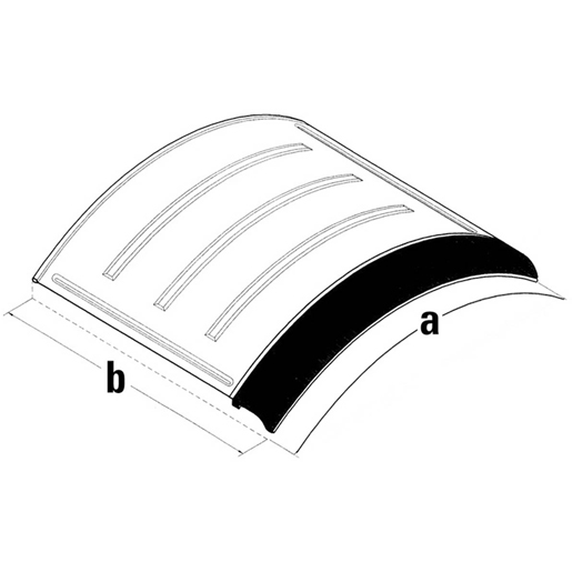 Disegno tecnico di Mezzi parafanghi metallo 100