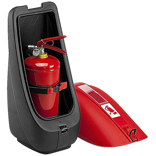 OVALE FEUERL.BOX 6KG Schw/rot Detail von OVALE FEUERL.BOX 6KG Schw/rot 310