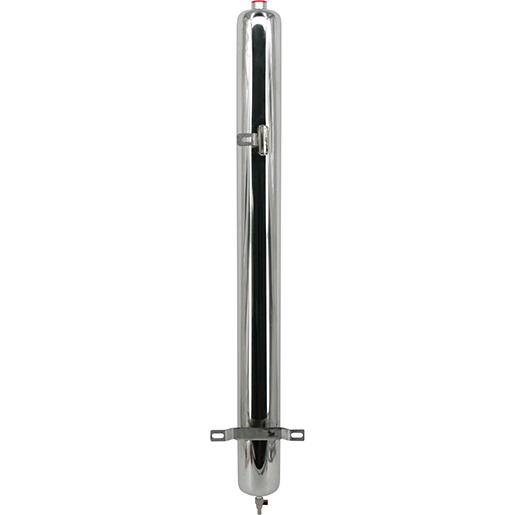 TANICA ACQUA A TUBO INOX BA IVECO S-WAY Dettaglio di TANICA ACQUA A TUBO INOX BA IVECO S-WAY 300
