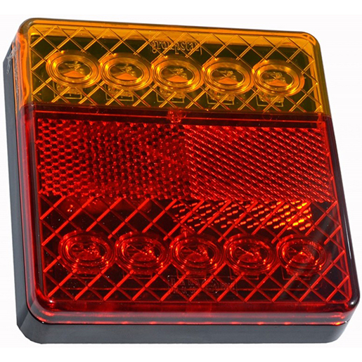 Piloto remolque 10 LED plano 12 V