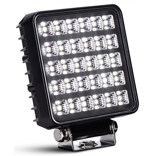 Quadratischer LED-Arbeitsscheinwerfer mit Schalter 24 W 12 – 24 V