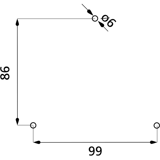 Dessin technique de CATAD TRIANGULAIRE 105