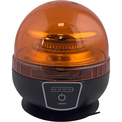 Rotativo led imantado con batería