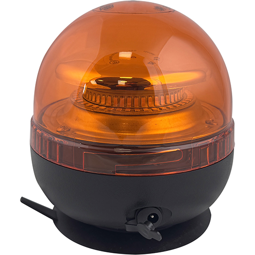 Detalle de Rotativo led imantado con batería 300