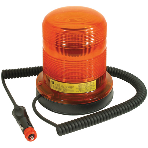 GYROPHARE STROBO ORANGE MAGN 12 24V