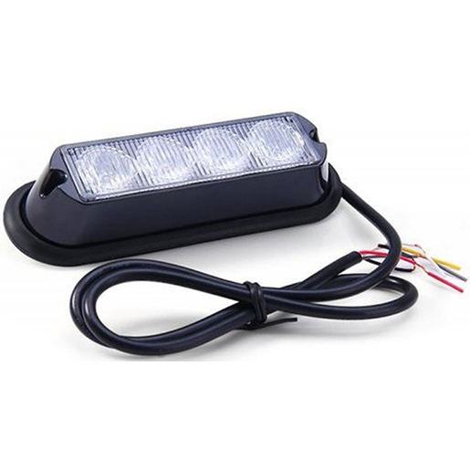 Flasher LED ámbar 12/24V