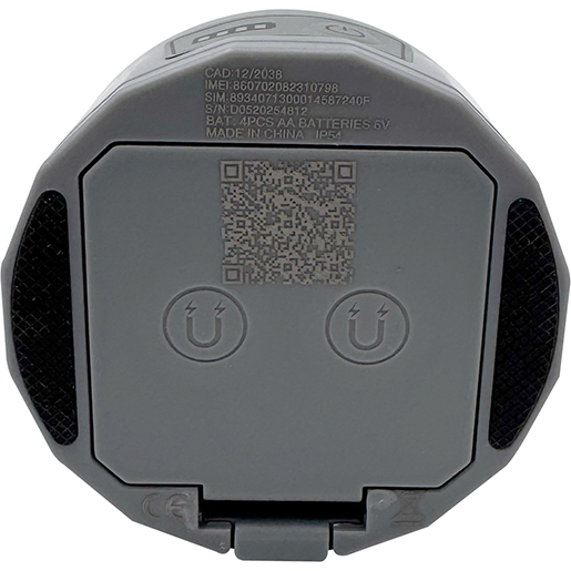 Detalle de Baliza led magnética geolocalizada 300