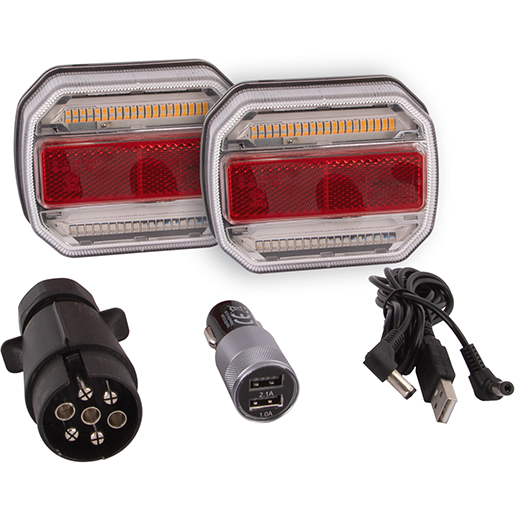 MAGNET-SCHEINWERFER KIT WIRELESS 9-32V Inhalt der MAGNET-SCHEINWERFER KIT WIRELESS 9-32V 200