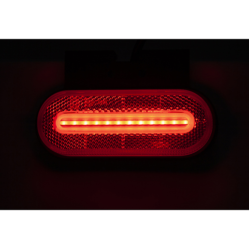 Rotes LED-Seitenmarkierungslicht und Reflektor mit Basis Verwendung von Rotes LED-Seitenmarkierungslicht und Reflektor mit Basis 505