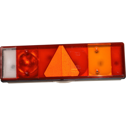 Piloto trasero c/triangulo pasacable