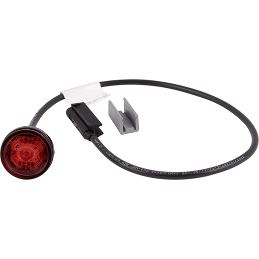 Luce di posizione LED da incasso 12 – 24 V rossa 0,5 m MONOPOINT 2