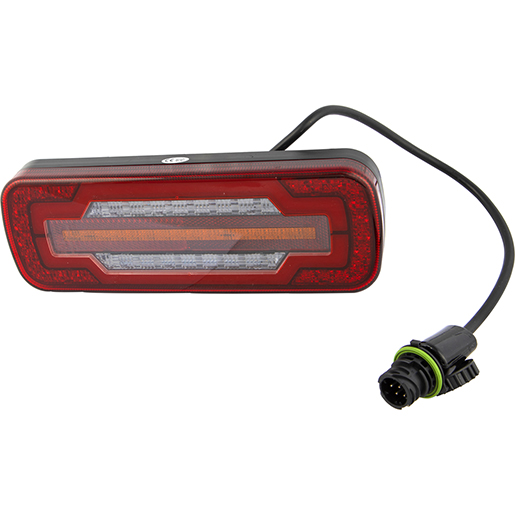 LED-Rückleuchte mit GLOWING BODY-Technologie