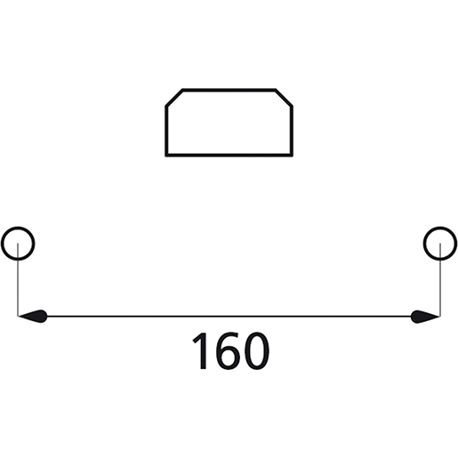 Dessin technique de FEUX AR DROIT VOLVO 105
