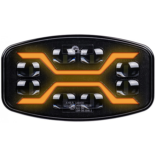 Dettaglio di Faro LED con luce di posizione + stroboscopica X-SPIDER 300