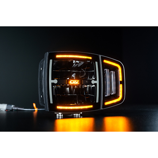 Detail von LED-Arbeitsleuchte OZZ XH1 rechts/links mit beheizter Linse 300
