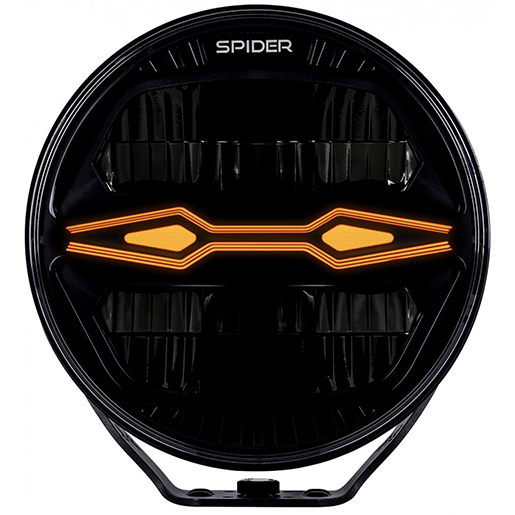Dettaglio di Faro LED rotondo con luce di posizione + stroboscopica X-SPIDER NINJA 300