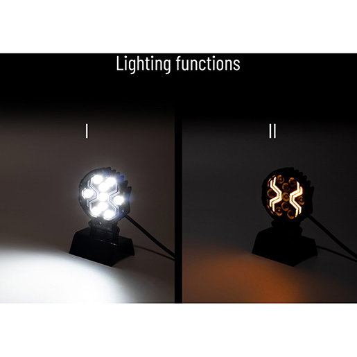 Uso di Faro LED da lavoro IP67 X-SPIDER 3 505