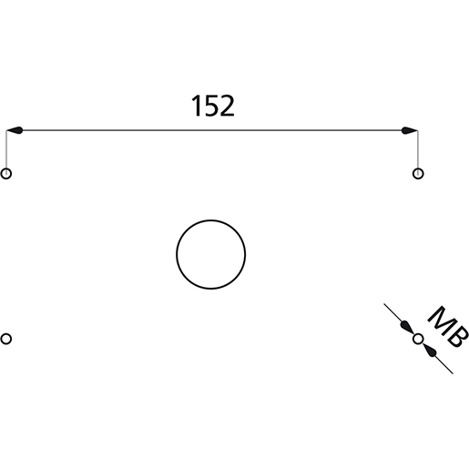 Dibujo técnico de Luz trasera DAF 105