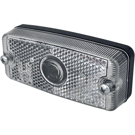 Detalle de Piloto lateral universal blanco con catadióptrico 300