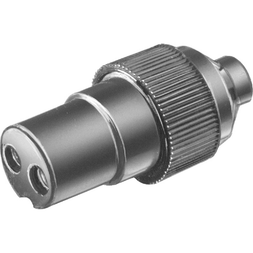Detail von Stecker und Buchsen 2/3-polig 300