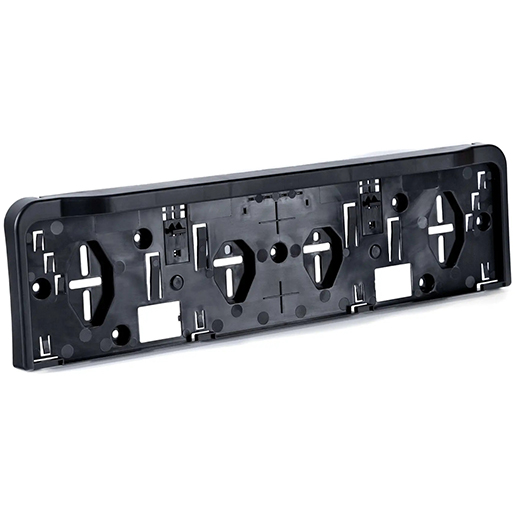 Universeller Kennzeichenhalter mit integrierter LED-Beleuchtung 12 – 30 V