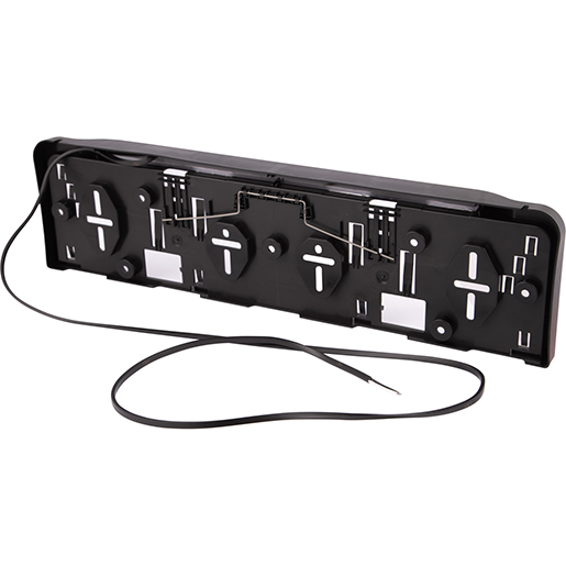 Detail von Universeller Kennzeichenhalter mit integriertem LED-Licht 12 – 30 V 300