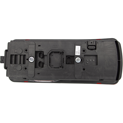 Detail von Rückleuchte LC8 IVECO mit seitlicher linker Befestigung und Kennzeichenleuchte 315