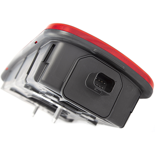 Detail von Rücklicht LC8 IVECO mit seitlicher rechter Befestigung und Summer 305