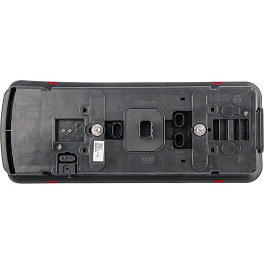 Detail von Rückleuchte LC8 IVECO mit hinterer rechter Befestigung 300