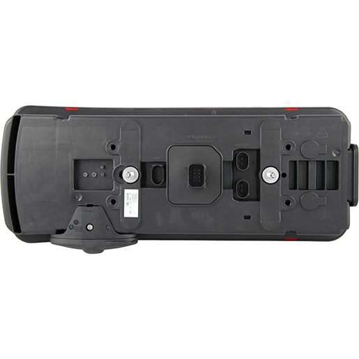 Detail von Rückleuchte LC8 IVECO mit hinterer rechter Befestigung und Summer 300