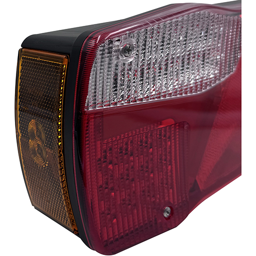 Detalle de Piloto led para remolque Lumax catadióptrico triangular conexión 7T 305