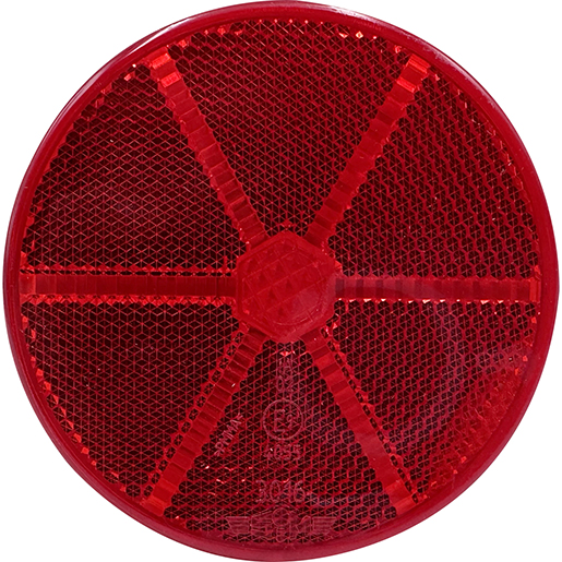 CATADIOP. REDONDO ADHESIVO 85,5 MM ROJO