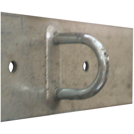 Barre in ferro zincato con cavallotto