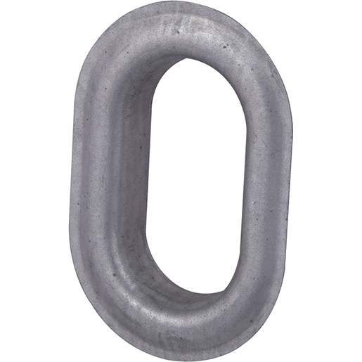 Détail de OEILLET TIR OVALE FE ZINGUE 42X22 300